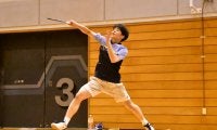 【バドミントン部男子】５−０でリーグ初戦は快勝