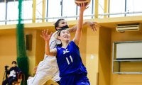 【バスケットボール部女子】接戦を演じるも、格上相手に力及ばず敗戦
