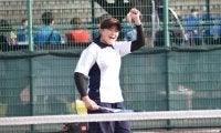 【ソフトテニス部女子】１勝１敗で２日目へ