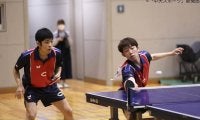 ２０１０年以来！小松・米倉組と吉岡・川畑組が男女でアベック優勝達成－関東学生卓球新人選手権大会　ダブルスの部