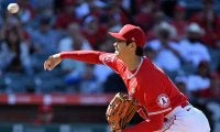 【MLB】大谷翔平の「ジェットコースター」に打者お手上げ　滑り落ちる軌道が「キレてる」