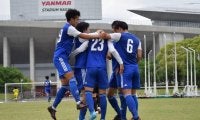 【サッカー部男子】３－１と逆転で立命大を撃破！