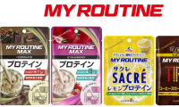 マイルーティーンのプロテインに【ミニサイズ】登場。これで皆に配れるぞ