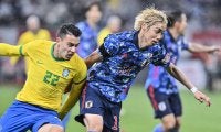 サッカー日本代表、ブラジル戦の「9段階評価」！超強豪国との戦いで「奮闘した選手」レアルDFと対峙した三笘薫の評価