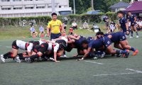 [ラグビー] 無敗３連勝！大量得点で成蹊大に大勝！