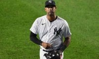 【MLB】156キロのレーザーが「なんて弾丸」　捕手微動だにせぬ一投は「完璧なプレー」