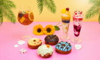 “ヘルシージャンクフード”に新作登場。かき氷サンデーや夏のカラフルドーナツ勢ぞろい