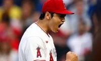 【MLB】大谷翔平の“今季最速”は「えげつない」　うなる剛球と雄叫び連発が「かっこよすぎ」