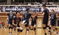 東山高が洛南高にストレート勝ちで準決勝へ　麻野が3連続サービスエース【インターハイ2022京都府予選（男子）】