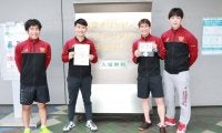 一本勝負を制し日本一！男子フルーレ団体