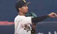 「メジャー級のプレー」　一塁手のグラブ突き刺す爆肩炸裂、オリ宗の「送球正確すぎ」