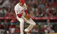 【MLB】大谷翔平、メジャー自己最多13奪三振　今季最長8回まで2安打無失点、6勝目の権利