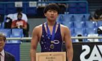 阿部が「目標に掲げていた」明治杯で準優勝！-明治杯令和４年度全日本選抜レスリング選手権大会