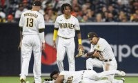 【MLB】顔面に“膝蹴り”…病院搬送の悲劇にファン戦慄「ぞっとした」「これは本当に怖い」