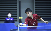 浜田が男子シングルス優勝！　劣勢を跳ね返し、鮮やかな逆転勝ち