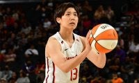 町田瑠唯、フリースローで2試合ぶりの得点…プレータイムは2戦連続で5分未満