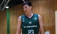 昨季西宮ストークスで21試合に出場した劉瑾、大阪エヴェッサの練習生に
