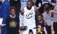 レブロンが長男ブロニーのみならず次男ブライスとNBAで共演する夢を明かす