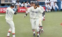 【大学野球】監督に直訴して野手転向→初出場でドラ1候補から満塁弾　法大3年生が大躍動