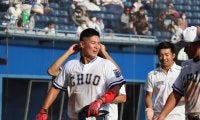 押し出し死球でサヨナラ勝ち！ 全日本王者に先勝で勝ち点獲得へ弾みー東都大学野球秋季リーグ戦　対亜大１回戦