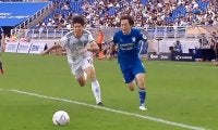 齋藤学が韓国初ゴール！ 得意のドリブルでPK獲得、豪快に蹴り込むもチームは敗戦