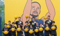 【NBA】国内初の屋外常設バスケ空間「カリーコート天王洲アイル」が24日、オープン