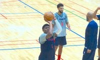 【NBA】プレシーズン凱旋試合の公開練習　八村塁は「完璧なツアーガイド」とアンセルドHCが絶賛!?