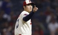 大谷翔平、８回途中までノーノーの快投にＭＬＢ公式が脱帽「ショウヘイを目の当たりにできる幸運に感謝」