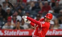 【MLB】大谷翔平、189キロ弾丸適時二塁打で自己最長18試合連続安打　エ軍は連勝7でストップ
