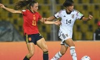 大会注目株MF谷川がゴラッソで4戦4発も…日本はスペインに敗れベスト8でU-17女子W杯を終える《U-17女子W杯》