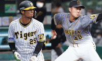 阪神からハムへ移籍…江越大賀は背番号「37」、齋藤友貴哉は「48」　NPBが公示
