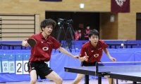 岩永・濵田組、接戦を乗り越え男子ダブルス制覇！