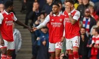 アーセナルが今季最多5発で3戦ぶり白星！　負傷サカの代役担ったネルソンが今季PL初出場で2G1Aの躍動《プレミアリーグ》