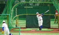 松坂大輔氏、フリー打撃で4発柵越え　「4番」で出場予定…イチロー氏と13年ぶり共闘