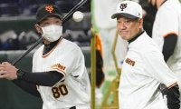 巨人・原監督らを圧倒!?　阿部ヘッドコーチの“現役さながら”豪快弾が「凄いな」
