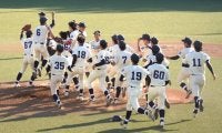 [準硬式野球] 「１年間のいいプレーが全部出た」投打かみ合い連勝！再び２部へ！
