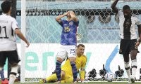 【カタールW杯】日本代表、前田大然の“幻のゴール”はオフサイド…　ドイツに1点ビハインド許し後半へ