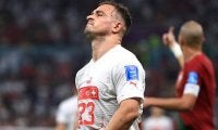 6失点惨敗でW杯敗退のスイス…シャキリはファンに謝罪　「いつものパフォーマンスが発揮できなかった」