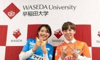プロ内定の廣澤&ブラフが会見　共になでしこＪＡＰＡＮ入り誓う