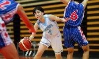 2年生ガードの岡﨑真依、土浦日大のゲームキャプテンとして広島皆実撃破の立役者に