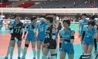 東京都市大塩尻、強豪・東九州龍谷にフルセットで敗れる　伊藤采音主将「最後は細かいミスが出てしまった」／春高バレー