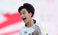 春高バレー　駿台学園３年セッター、吉田竜也選手　冷静な分析力で勝利に貢献