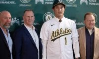 【MLB】藤浪晋太郎、同級生2人にライバル心「大谷翔平、鈴木誠也と対戦したい」アスレチックス入団会見で抱負