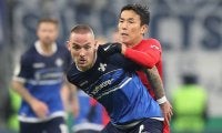 【ブンデスリーガ】フランクフルト、鎌田大地の決勝弾でDFB杯8強入り　地元紙はフル出場の長谷部誠を「絶対的な権威、申し分なし」と高評価