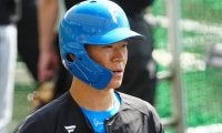 日本ハムの“二刀流”ドラ1矢澤宏太が実戦初アーチ　侍左腕・松井裕樹から豪快弾