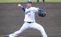 初球あわや大飛球「危なかった」　中日ドラ1仲地、誕生日に故郷“完全デビュー”