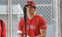 【MLB】大谷翔平、実戦形式で左越え打　左手痺れながらも驚愕パワー、27日OP戦は「3番・DH」