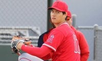 【MLB】大谷翔平、“今季初登板”は3回途中無失点　最速158キロ、藤浪晋太郎と9年ぶり投げ合い
