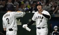 侍J、中国に8得点快勝で白星発進　大谷が4回0封＆2点二塁打、終盤に怒涛の猛攻