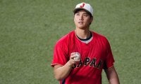 大谷翔平から「勉強になります」　まさかの“ブルペン見学”に大勢タジタジ